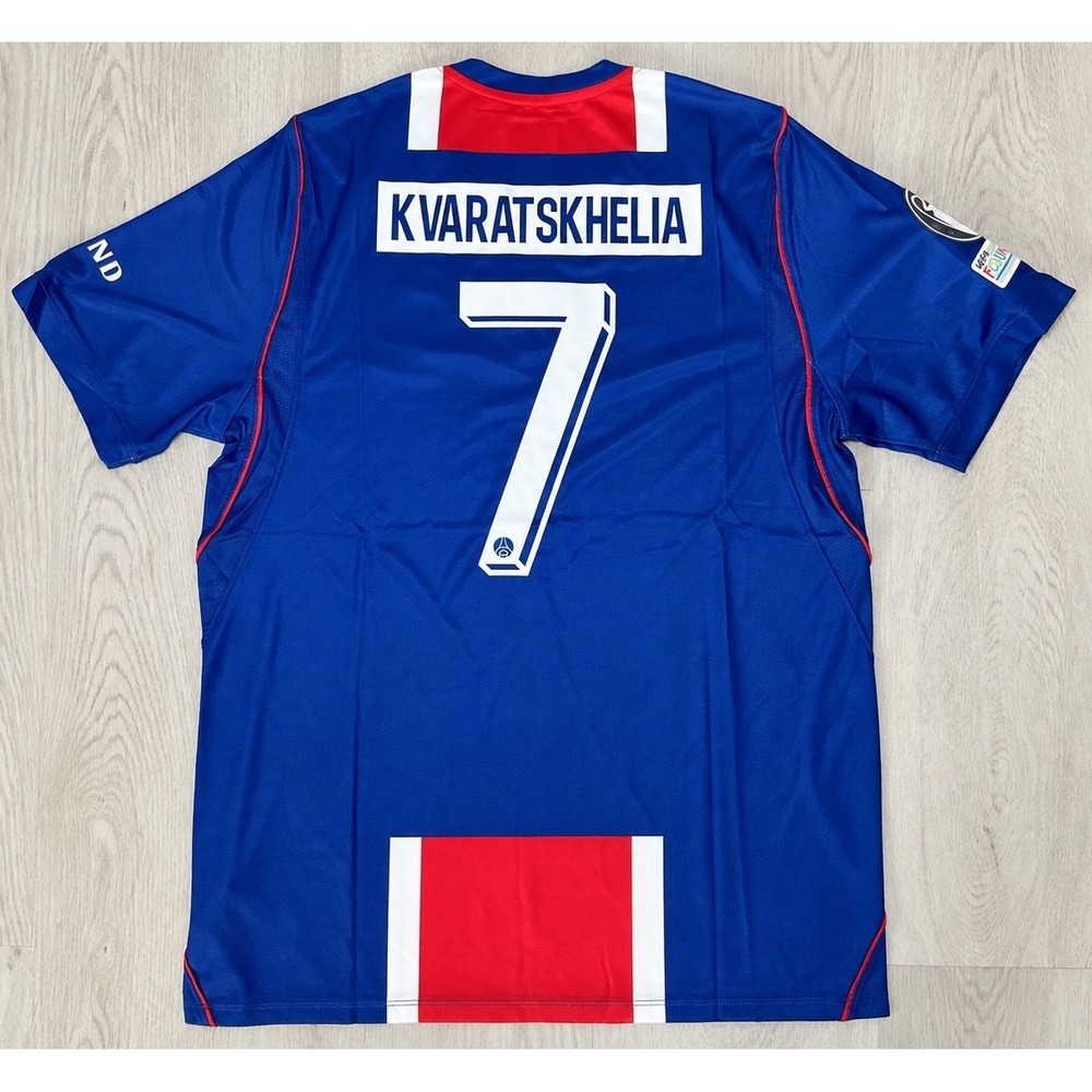 PSG Paris Saint-Germain KVARATSKHELIA # 7 Home Jersey 26/27 Fan Version size XL